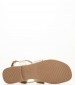 Γυναικεία Flats 3080 Χρυσό Δέρμα Eva Frutos