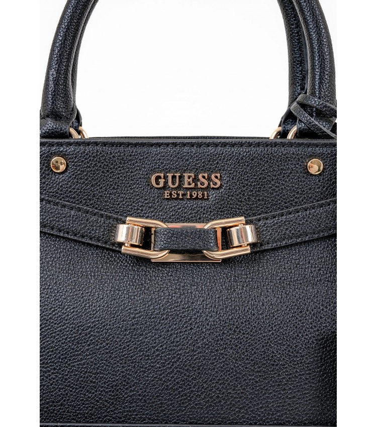 Γυναικείες Τσάντες Silvye Μαύρο ECOleather Guess