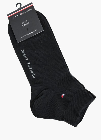 Ανδρικές Κάλτσες Rugby.Sock.2pack Μπλε Βαμβάκι Tommy Hilfiger