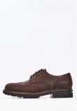 Men Shoes 16403 DarkBrown Oily Leather Callaghan