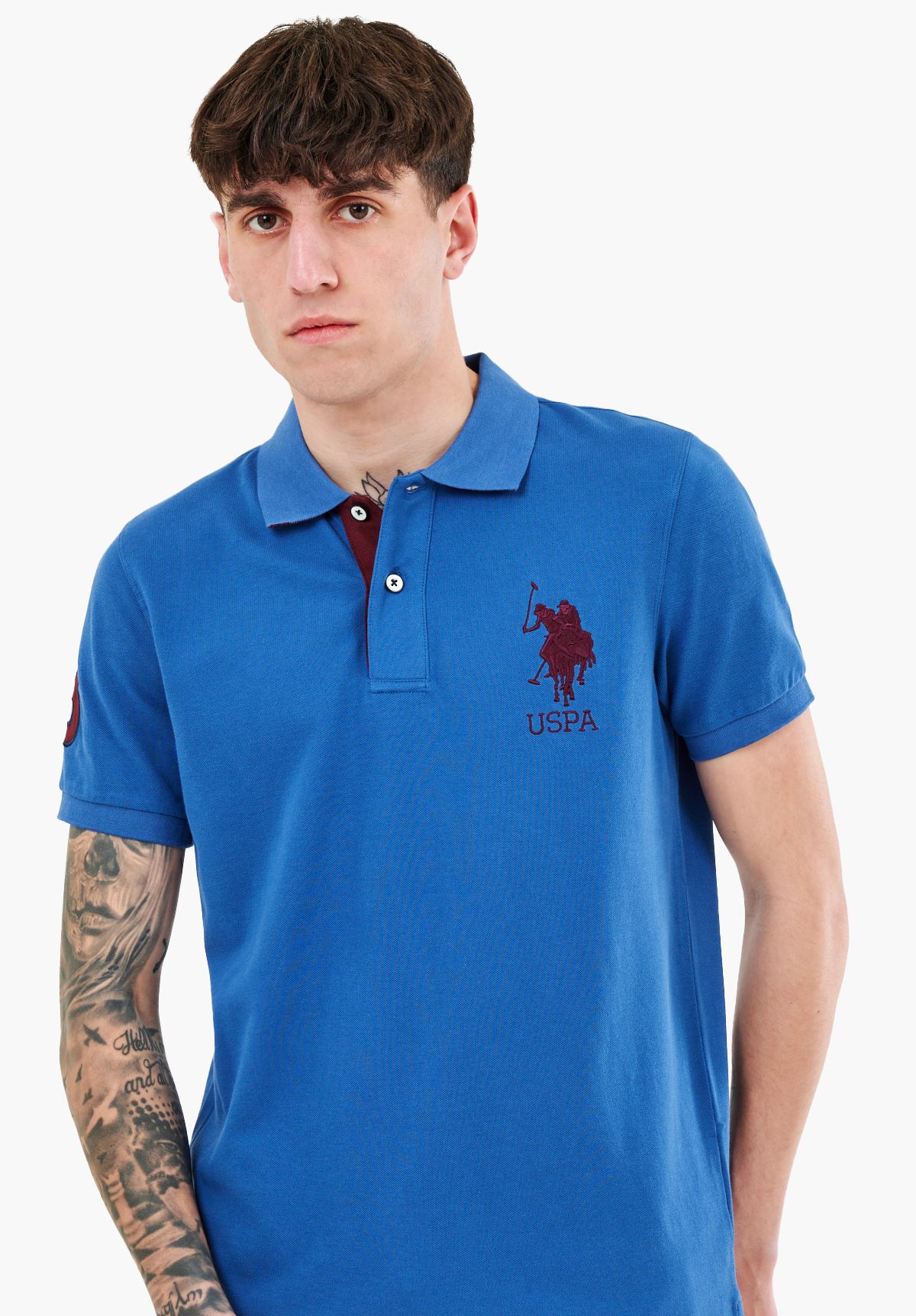 us polo blue t shirt