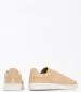 Women Casual Shoes Court.Zero Beige Leather Lacoste