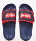 Kids Flip Flops & Sandals Game2.0.R Blue Rubber Levi's