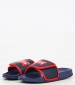 Kids Flip Flops & Sandals Game2.0.R Blue Rubber Levi's