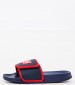 Kids Flip Flops & Sandals Game2.0.R Blue Rubber Levi's