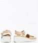 Women Platforms Low 10543 Beige Leather Pepe Menargues