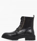 Women Boots Iridea.F Black Leather Geox