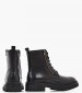 Women Boots Iridea.F Black Leather Geox