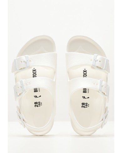 White birkenstock sandals store rubber