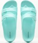 Women Flip Flops & Sandals Holiday.W Green Rubber Lumberjack