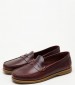 Men Moccasins Navigator.M Bordo Leather Lumberjack