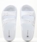 Women Flip Flops & Sandals Yolanda White Rubber Lumberjack