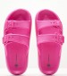 Women Flip Flops & Sandals Yolanda Pink Rubber Lumberjack