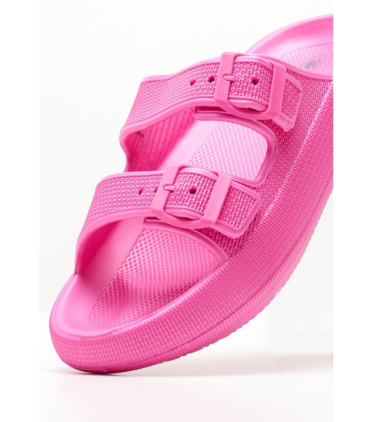 Women Flip Flops & Sandals Yolanda Pink Rubber Lumberjack