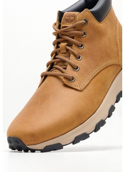 Men Boots A5Y7H Yellow Nubuck Leather Timberland