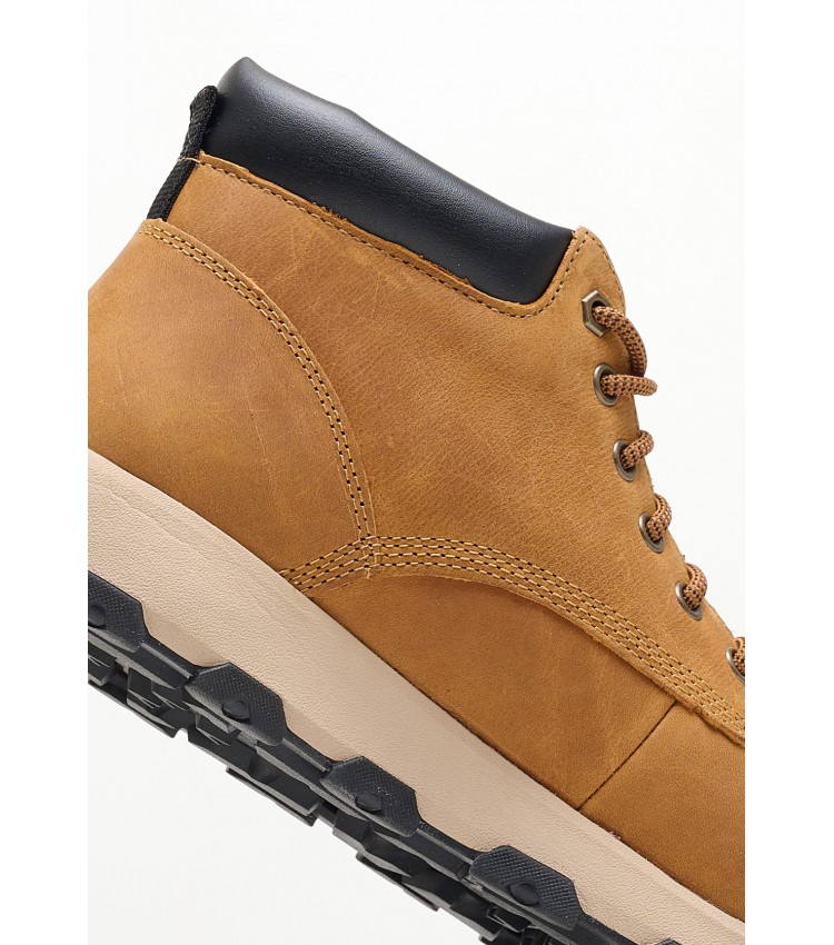 Men Boots A5Y7H Yellow Nubuck Leather Timberland