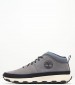 Men Boots A613G Grey Nubuck Leather Timberland