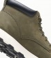 Ανδρικά Μποτάκια A61P9 Λαδί Δέρμα Νούμπουκ Timberland