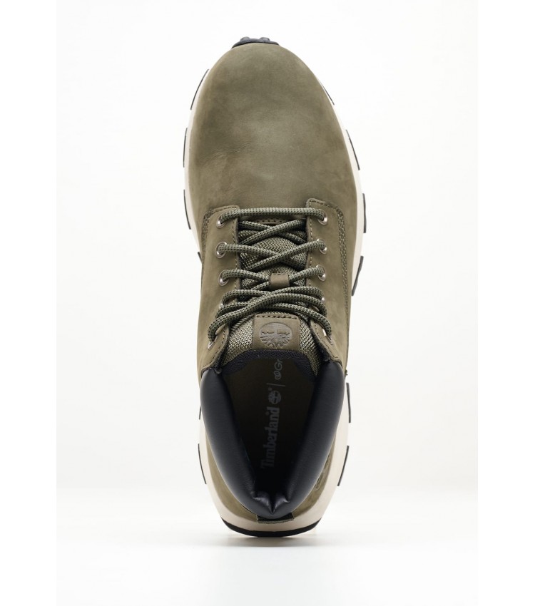 Men Boots A61P9 Olive Nubuck Leather Timberland