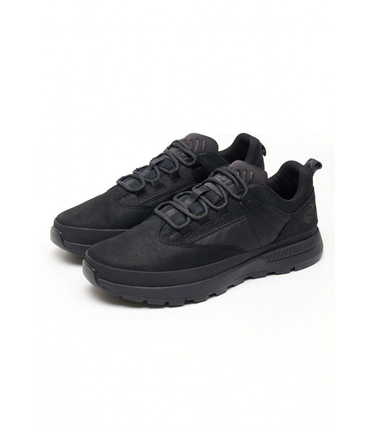 Men Casual Shoes from the American brand Timberland A67KM Black Nubuck ...