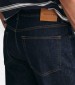 Ανδρικά Παντελόνια Jeans.Sl Σκούρο Μπλε Βαμβάκι GANT