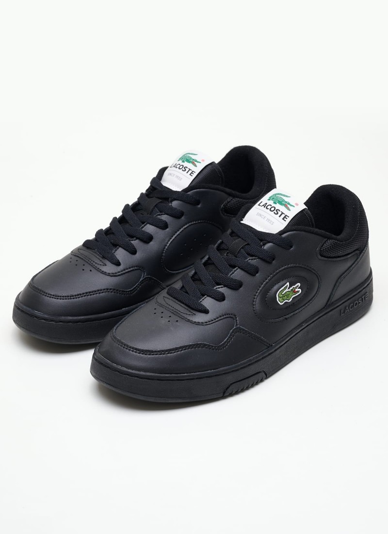 Lacoste black 2025 casual shoes