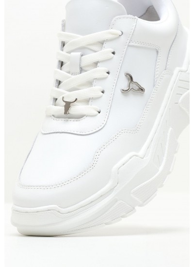 Women Casual Shoes Carte White Leather Windsor Smith