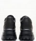 Women Casual Shoes Swerve Black Leather Windsor Smith