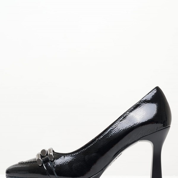 Women Pumps & Peeptoes High from the Desiree brand Syra21 Black Patent  Leather