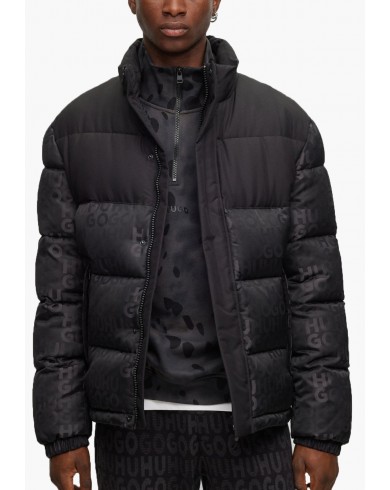 Black polyester jacket online mens