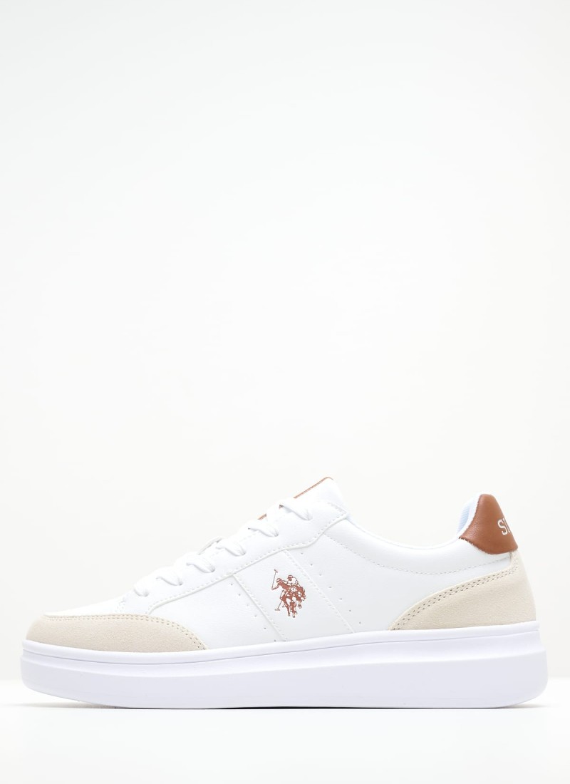 Men Casual Shoes from the U.S. Polo Assn. brand Cody003 White 