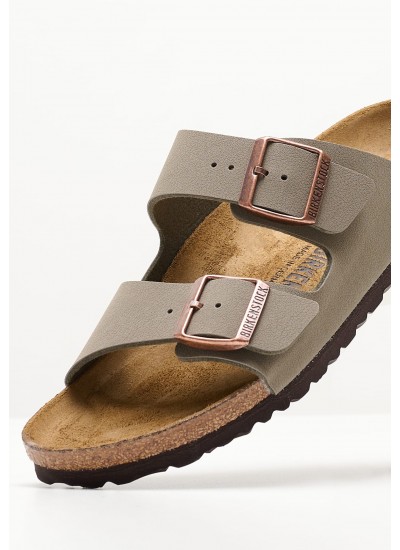 Ανδρικές Σαγιονάρες & Πέδιλα Arizona.Bfbc.M Γκρι ECOleather Birkenstock