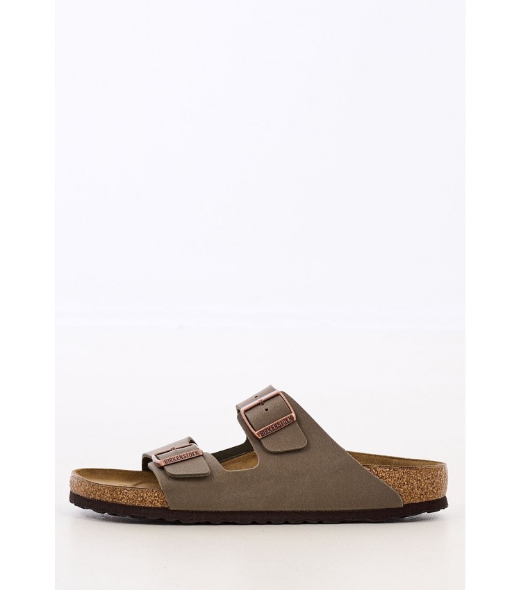 Ανδρικές Σαγιονάρες & Πέδιλα Arizona.Bfbc.M Γκρι ECOleather Birkenstock