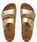 Γυναικεία Flats Arizona.Bf Χρυσό ECOleather Birkenstock