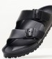 Women Flip Flops & Sandals Arizona.Eva Black Rubber Birkenstock