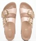 Γυναικεία Flats Arizona.Ln Nude Δέρμα Birkenstock