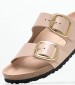 Γυναικεία Flats Arizona.Ln Nude Δέρμα Birkenstock