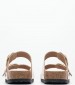 Γυναικεία Flats Arizona.Ln Nude Δέρμα Birkenstock