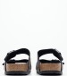 Men Flip Flops & Sandals Arizona.Trpls.Mn Black ECOleather Birkenstock