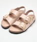 Γυναικεία Flats Milano.Lena Nude Δέρμα Birkenstock