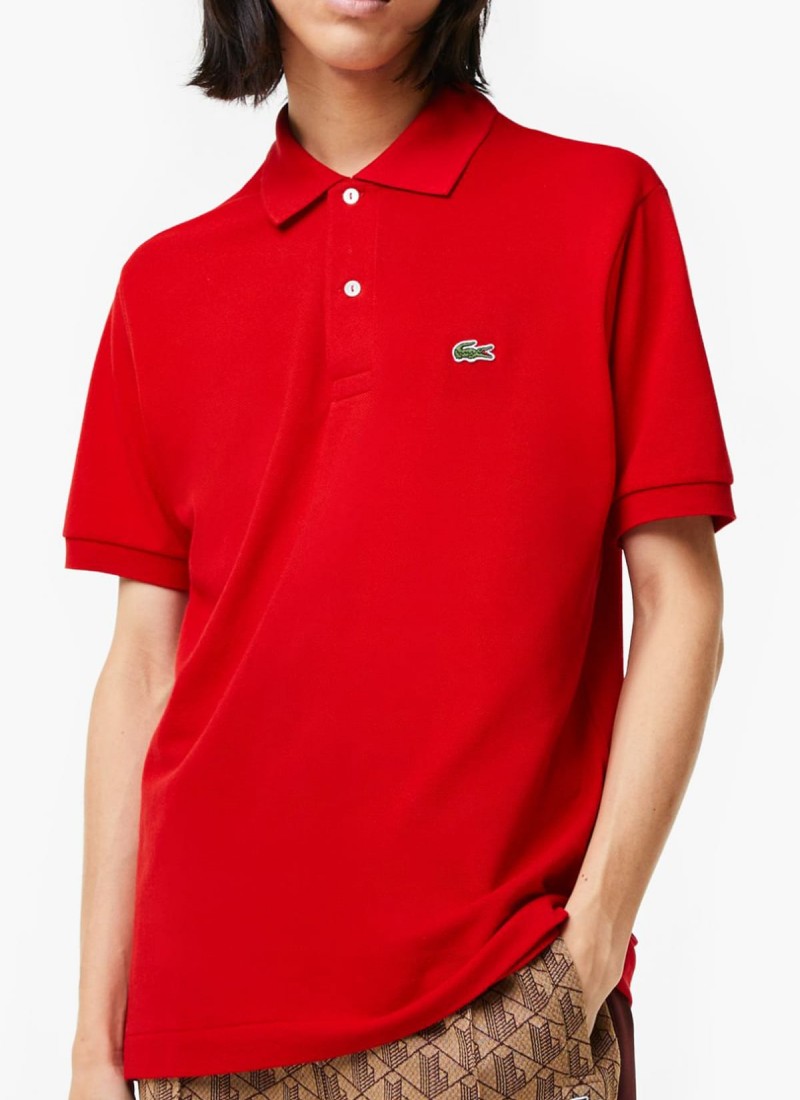 Men T-Shirts from the Lacoste brand L1212.R Red Cotton | mortoglou 