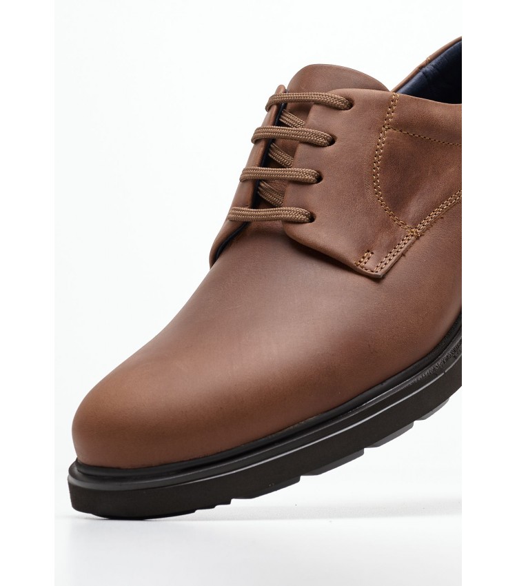 Men Shoes 52804.Ld Brown Oily Leather Callaghan