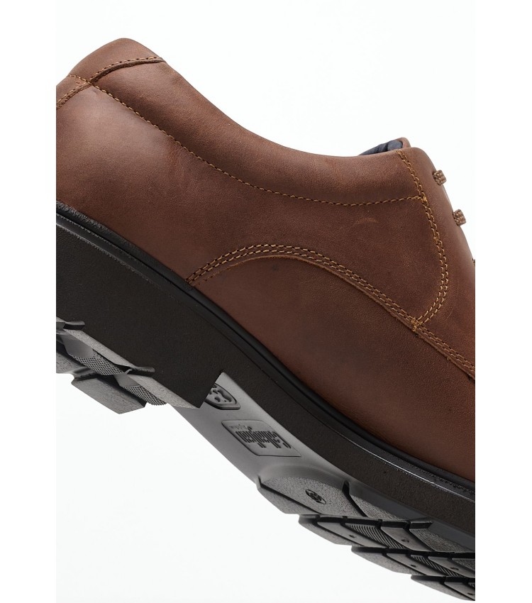 Men Shoes 52804.Ld Brown Oily Leather Callaghan