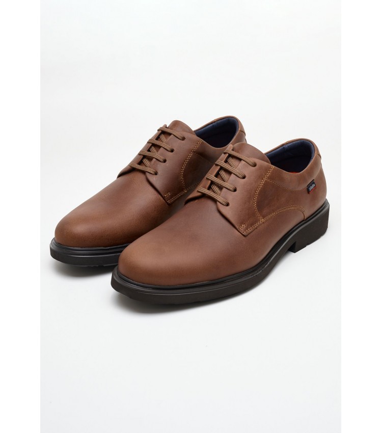 Men Shoes 52804.Ld Brown Oily Leather Callaghan