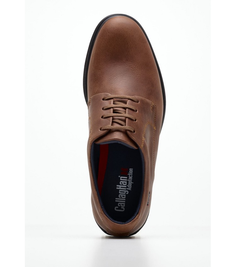 Men Shoes 52804.Ld Brown Oily Leather Callaghan