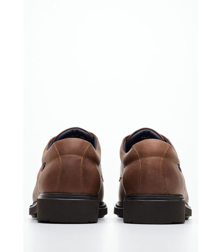 Men Shoes 52804.Ld Brown Oily Leather Callaghan