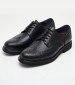 Men Shoes 52807 Black Leather Callaghan