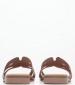 Γυναικεία Flats 3076 Ταμπά Δέρμα Eva Frutos