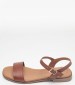 Γυναικεία Flats 3090 Ταμπά Δέρμα Eva Frutos