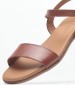 Γυναικεία Flats 3090 Ταμπά Δέρμα Eva Frutos